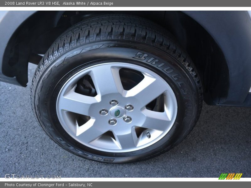 Alaska White / Alpaca Beige 2008 Land Rover LR3 V8 HSE