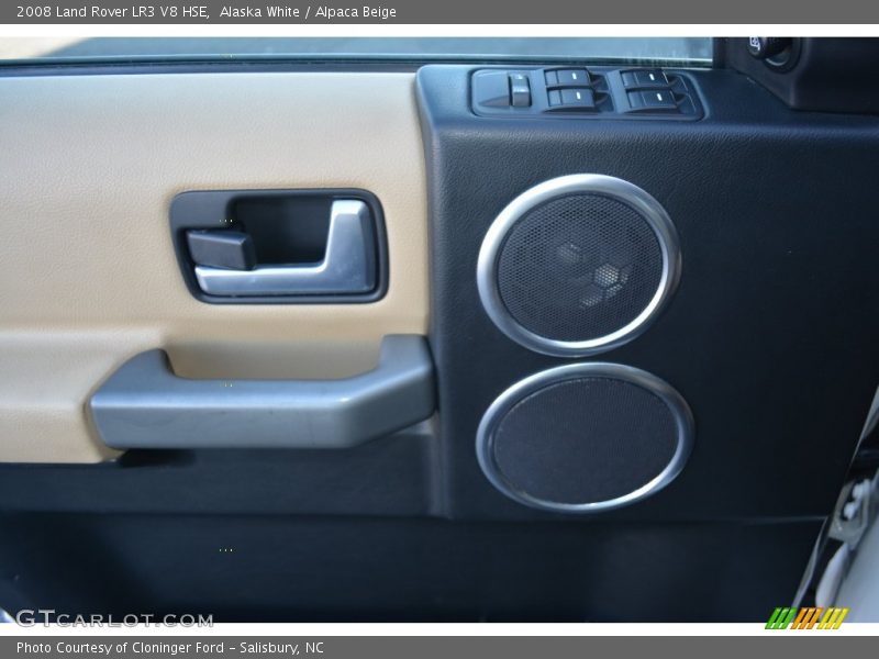 Alaska White / Alpaca Beige 2008 Land Rover LR3 V8 HSE