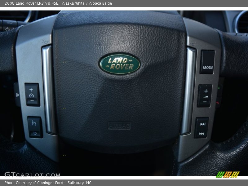 Alaska White / Alpaca Beige 2008 Land Rover LR3 V8 HSE