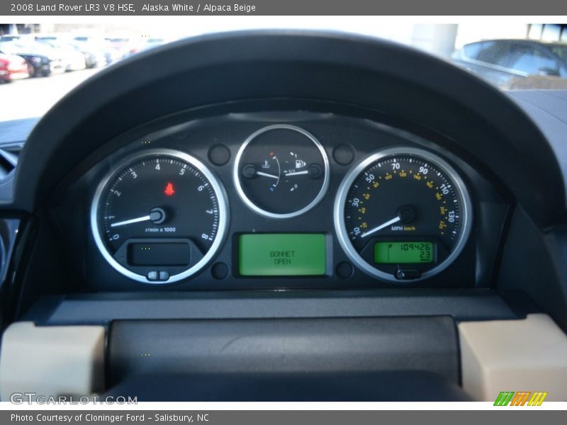 Alaska White / Alpaca Beige 2008 Land Rover LR3 V8 HSE