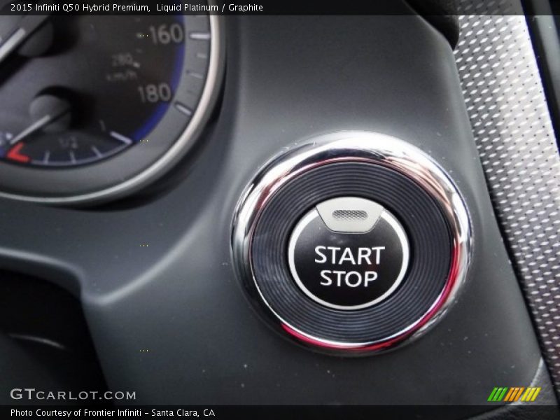 Controls of 2015 Q50 Hybrid Premium
