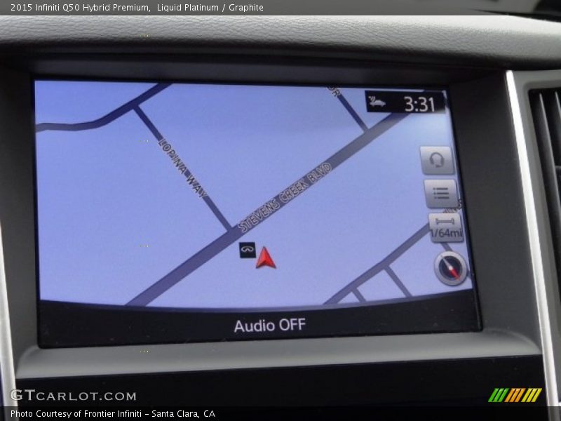 Liquid Platinum / Graphite 2015 Infiniti Q50 Hybrid Premium