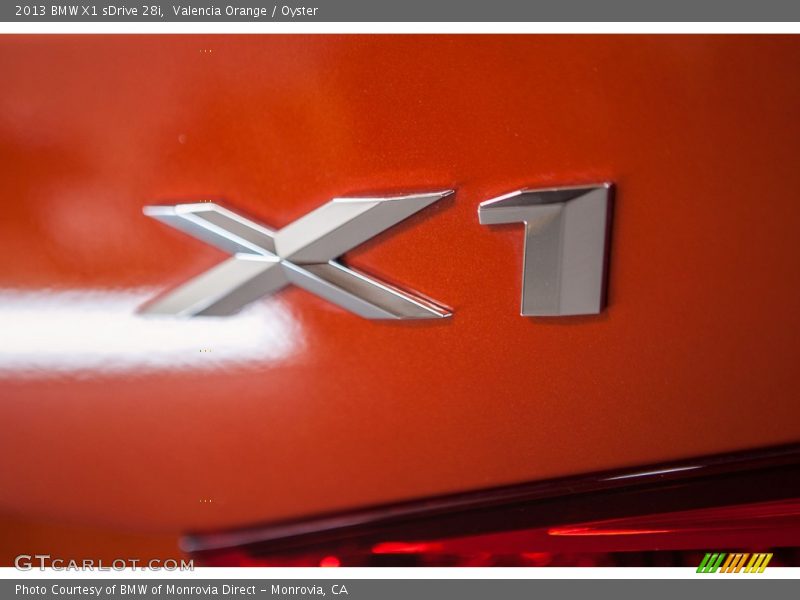 Valencia Orange / Oyster 2013 BMW X1 sDrive 28i