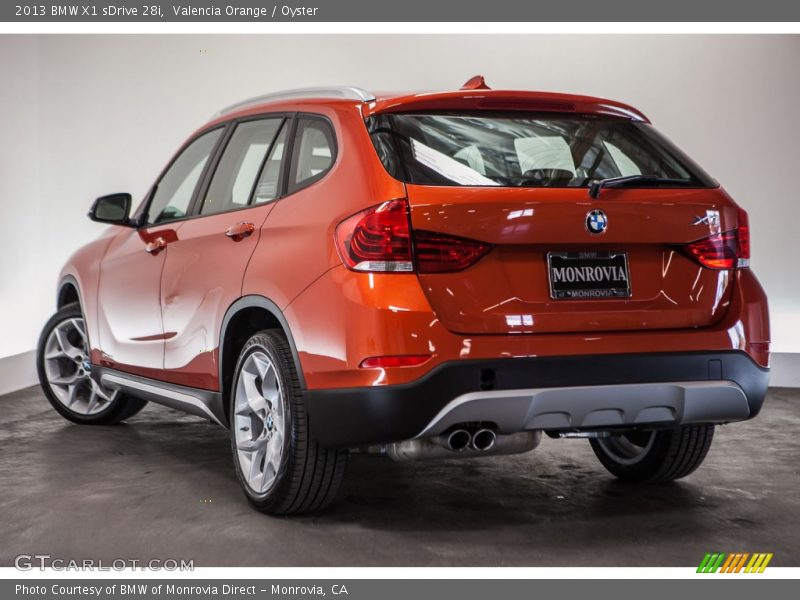 Valencia Orange / Oyster 2013 BMW X1 sDrive 28i