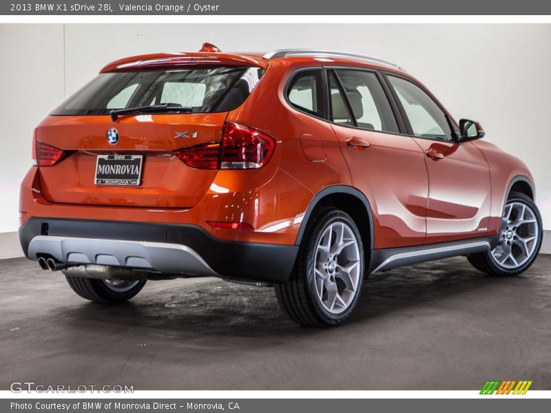 Valencia Orange / Oyster 2013 BMW X1 sDrive 28i