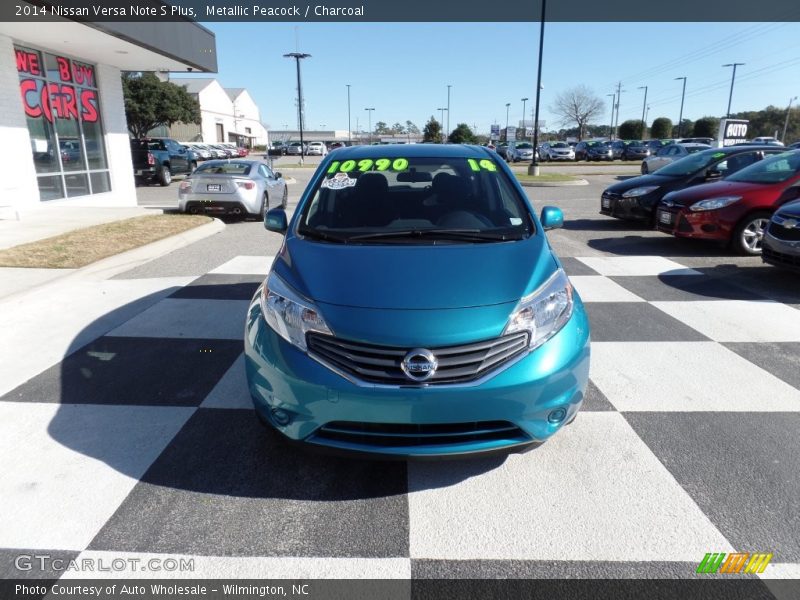Metallic Peacock / Charcoal 2014 Nissan Versa Note S Plus