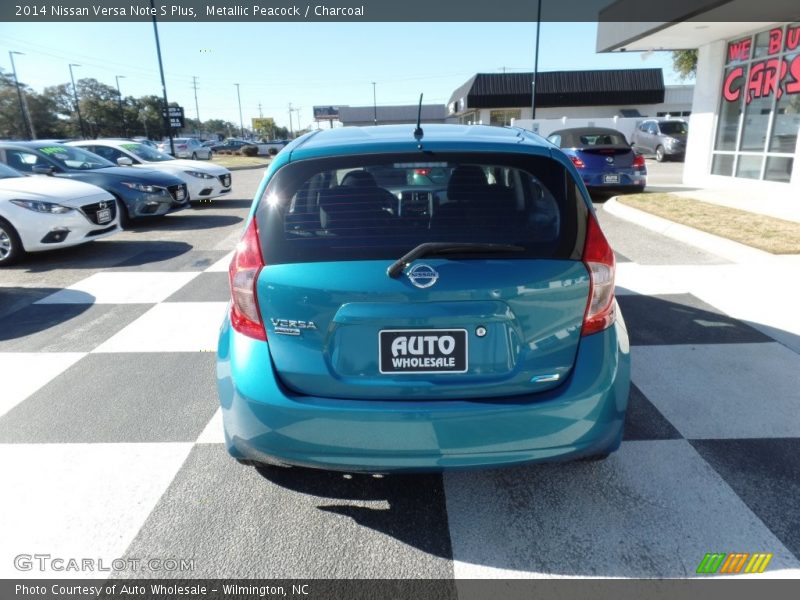 Metallic Peacock / Charcoal 2014 Nissan Versa Note S Plus