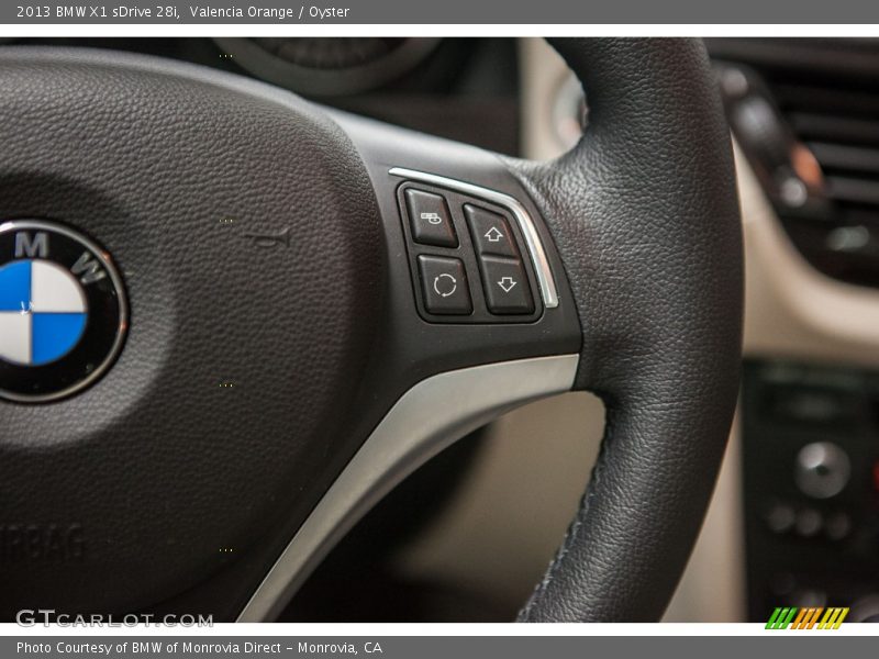 Valencia Orange / Oyster 2013 BMW X1 sDrive 28i