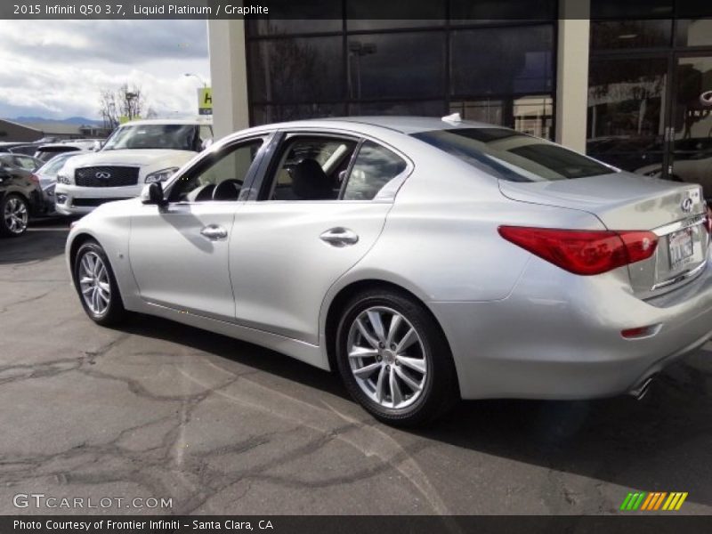 Liquid Platinum / Graphite 2015 Infiniti Q50 3.7