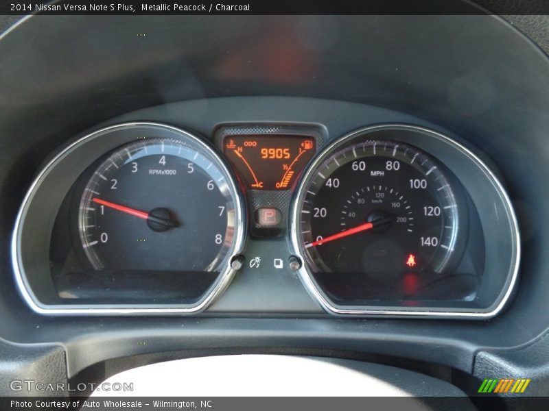 Metallic Peacock / Charcoal 2014 Nissan Versa Note S Plus