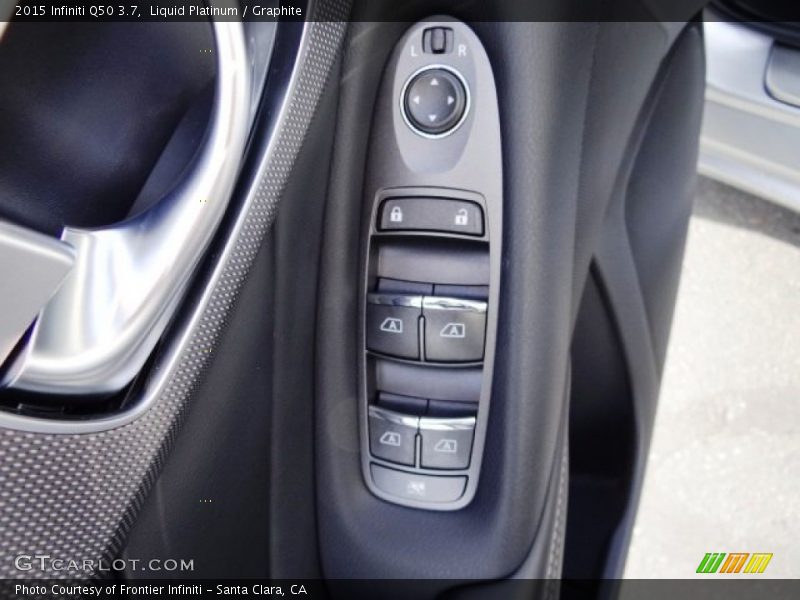 Liquid Platinum / Graphite 2015 Infiniti Q50 3.7