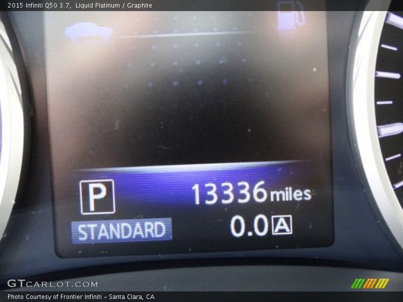 Liquid Platinum / Graphite 2015 Infiniti Q50 3.7