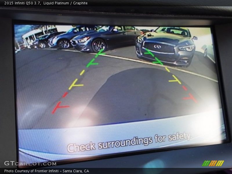 Liquid Platinum / Graphite 2015 Infiniti Q50 3.7