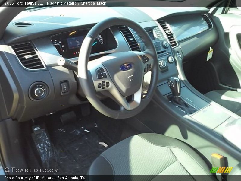 Magnetic Metallic / Charcoal Black 2015 Ford Taurus SEL