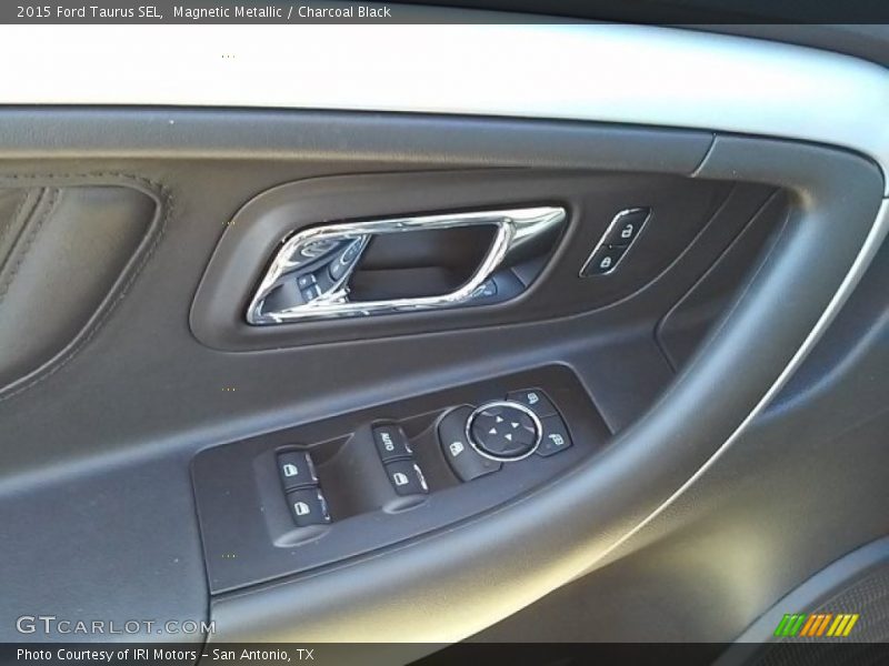 Magnetic Metallic / Charcoal Black 2015 Ford Taurus SEL
