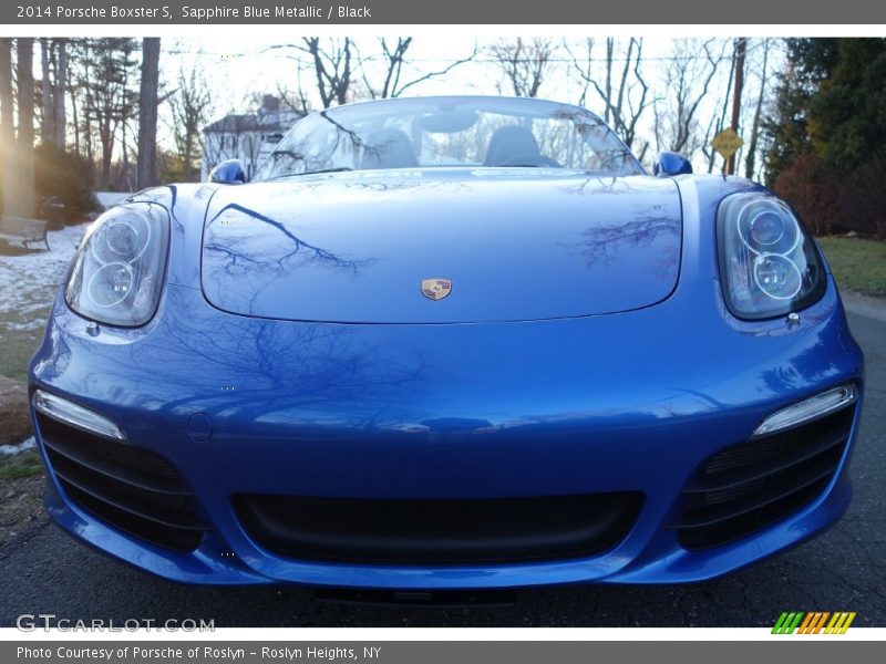 Sapphire Blue Metallic / Black 2014 Porsche Boxster S