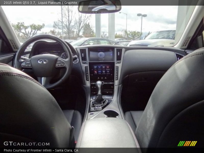 Liquid Platinum / Graphite 2015 Infiniti Q50 3.7