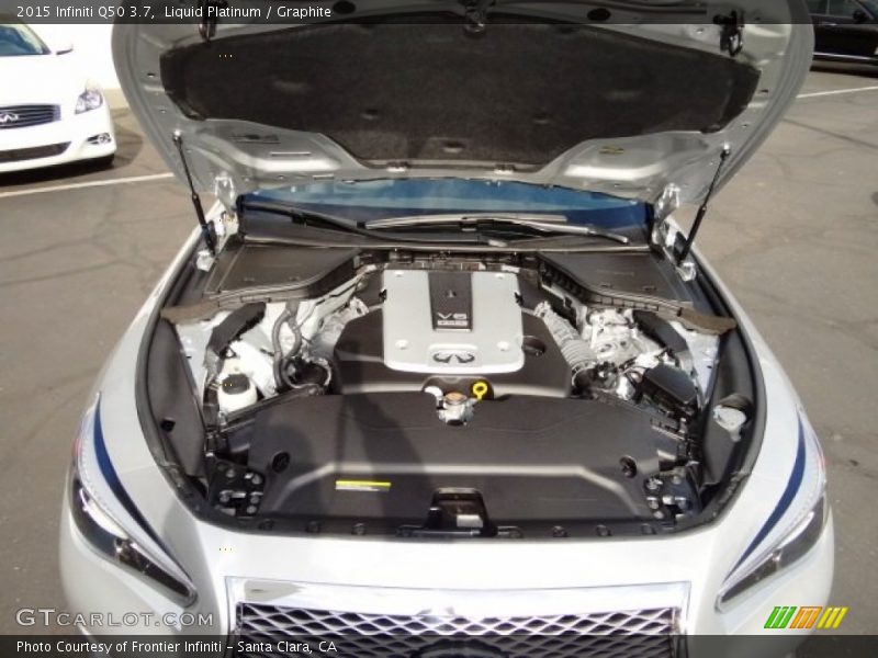 Liquid Platinum / Graphite 2015 Infiniti Q50 3.7