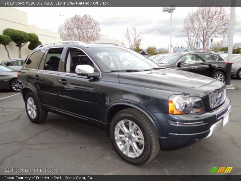 Savile Grey Metallic / Off Black 2013 Volvo XC90 3.2 AWD