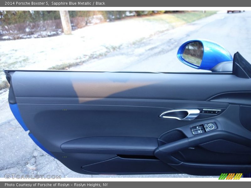 Sapphire Blue Metallic / Black 2014 Porsche Boxster S
