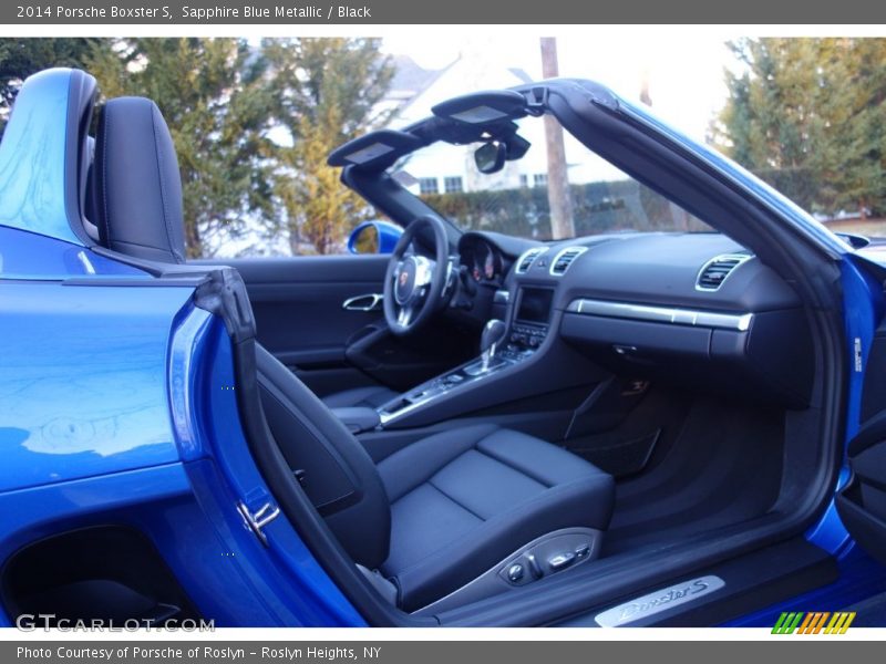 Sapphire Blue Metallic / Black 2014 Porsche Boxster S