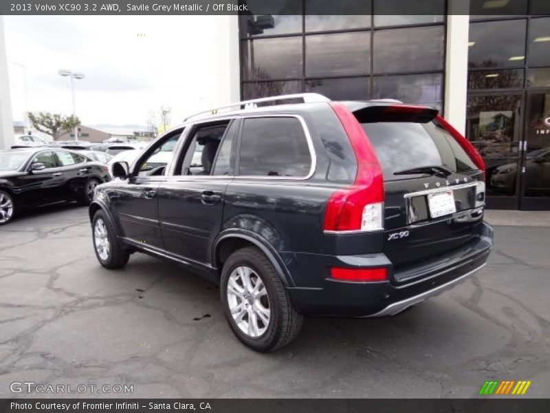 Savile Grey Metallic / Off Black 2013 Volvo XC90 3.2 AWD