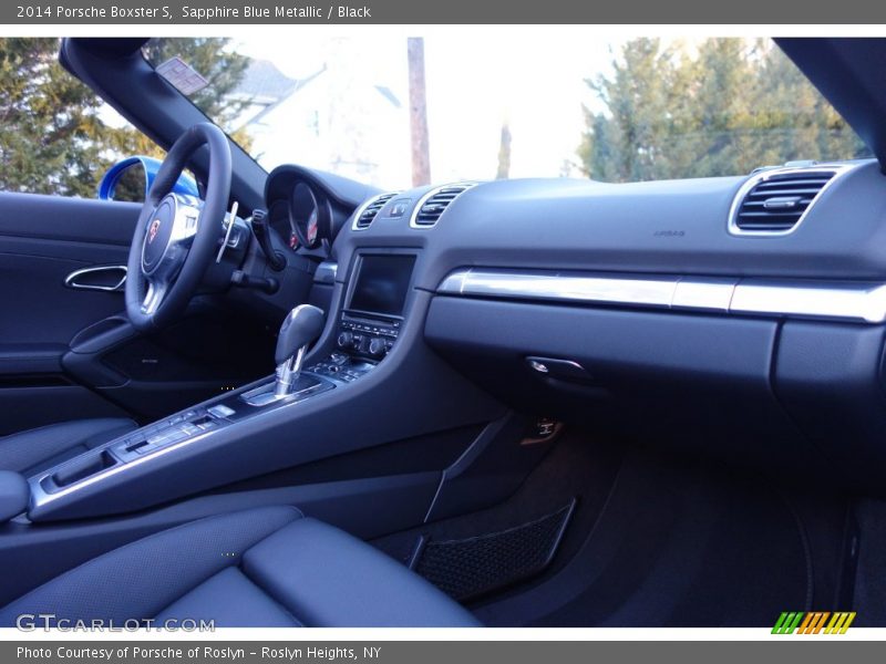 Sapphire Blue Metallic / Black 2014 Porsche Boxster S