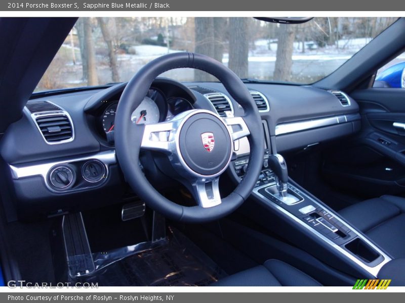 Sapphire Blue Metallic / Black 2014 Porsche Boxster S