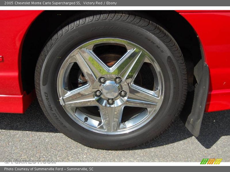 Victory Red / Ebony 2005 Chevrolet Monte Carlo Supercharged SS