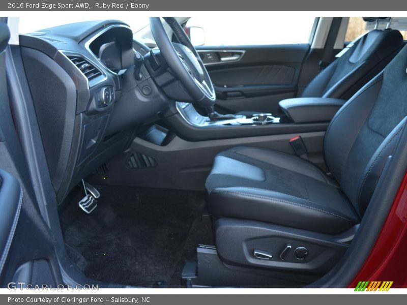 Ruby Red / Ebony 2016 Ford Edge Sport AWD