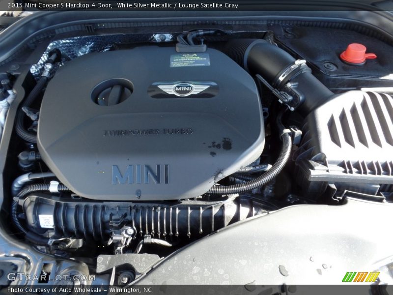 White Silver Metallic / Lounge Satellite Gray 2015 Mini Cooper S Hardtop 4 Door
