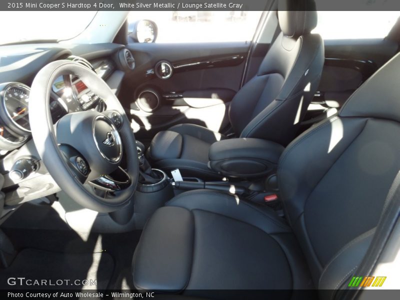 White Silver Metallic / Lounge Satellite Gray 2015 Mini Cooper S Hardtop 4 Door