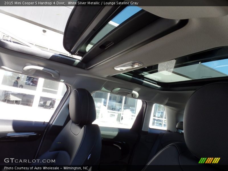 White Silver Metallic / Lounge Satellite Gray 2015 Mini Cooper S Hardtop 4 Door