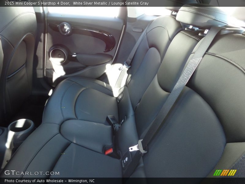 White Silver Metallic / Lounge Satellite Gray 2015 Mini Cooper S Hardtop 4 Door