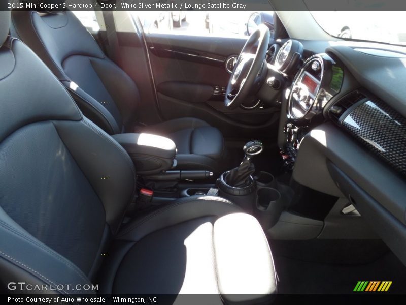 White Silver Metallic / Lounge Satellite Gray 2015 Mini Cooper S Hardtop 4 Door