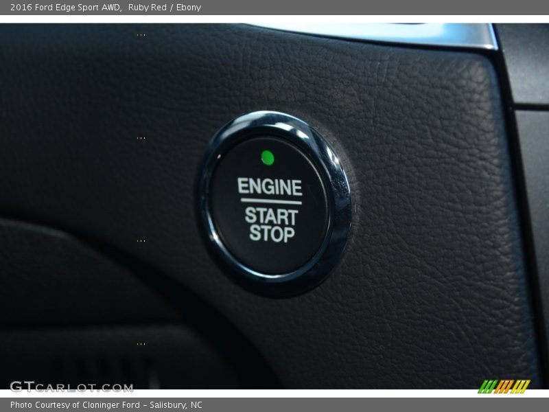 Ruby Red / Ebony 2016 Ford Edge Sport AWD