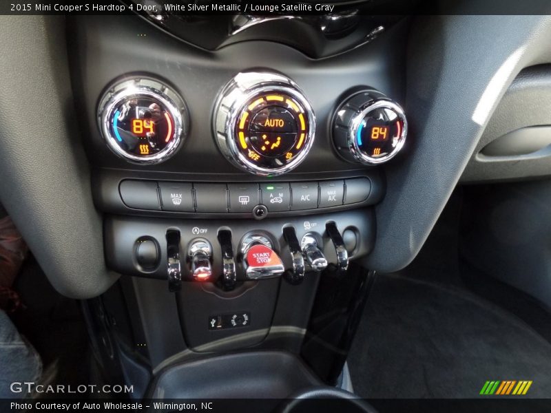 White Silver Metallic / Lounge Satellite Gray 2015 Mini Cooper S Hardtop 4 Door