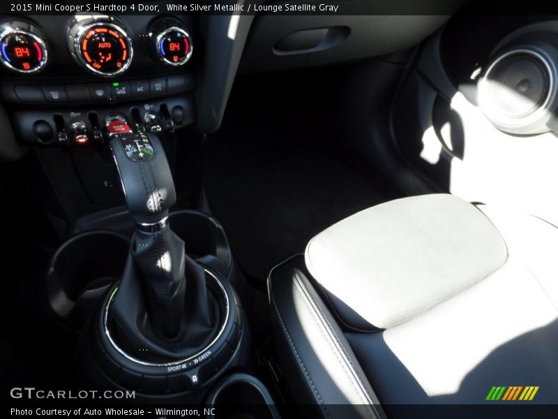 White Silver Metallic / Lounge Satellite Gray 2015 Mini Cooper S Hardtop 4 Door
