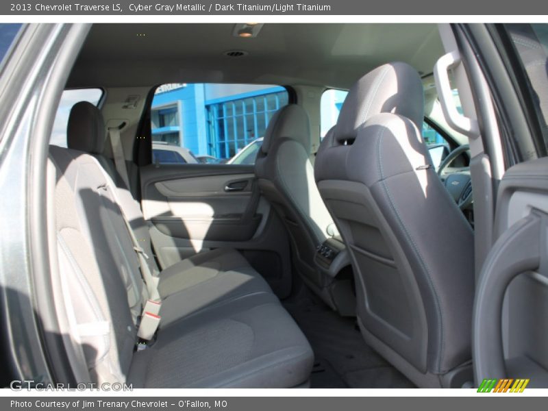 Cyber Gray Metallic / Dark Titanium/Light Titanium 2013 Chevrolet Traverse LS