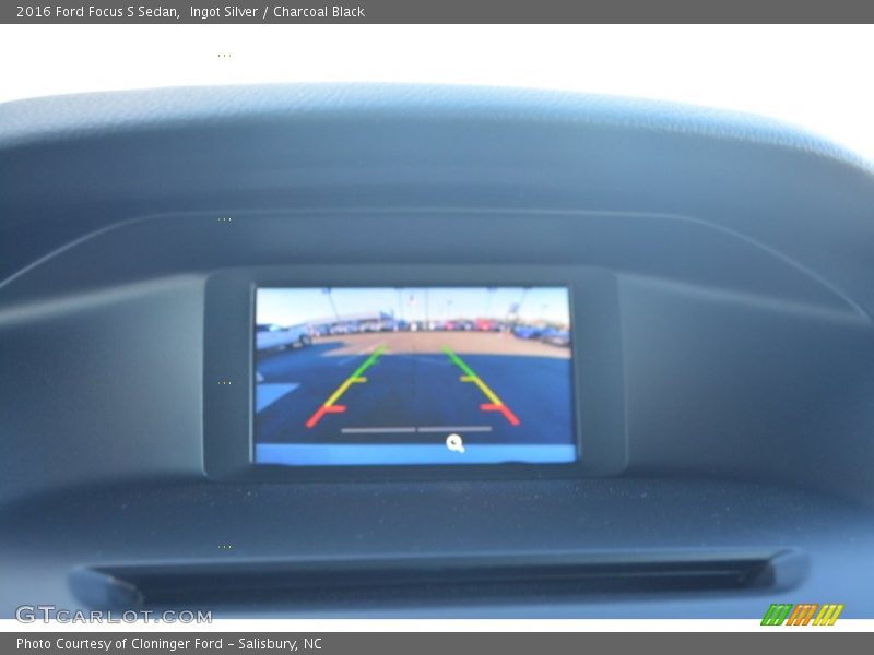 Ingot Silver / Charcoal Black 2016 Ford Focus S Sedan