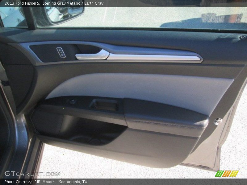Sterling Gray Metallic / Earth Gray 2013 Ford Fusion S