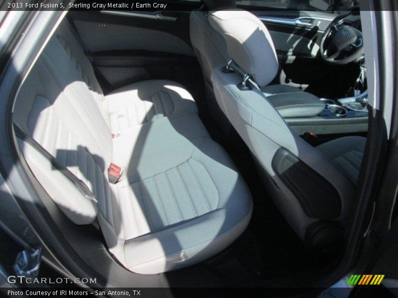 Sterling Gray Metallic / Earth Gray 2013 Ford Fusion S