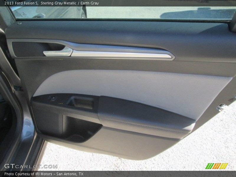 Sterling Gray Metallic / Earth Gray 2013 Ford Fusion S