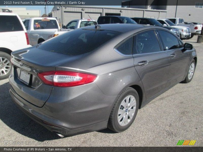 Sterling Gray Metallic / Earth Gray 2013 Ford Fusion S