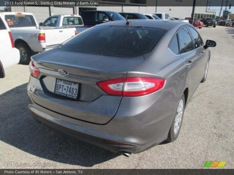 Sterling Gray Metallic / Earth Gray 2013 Ford Fusion S
