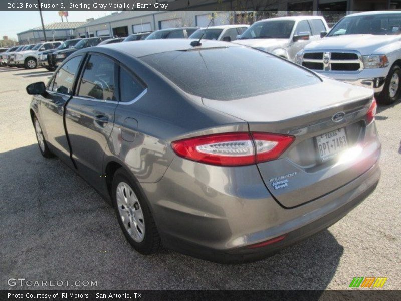 Sterling Gray Metallic / Earth Gray 2013 Ford Fusion S