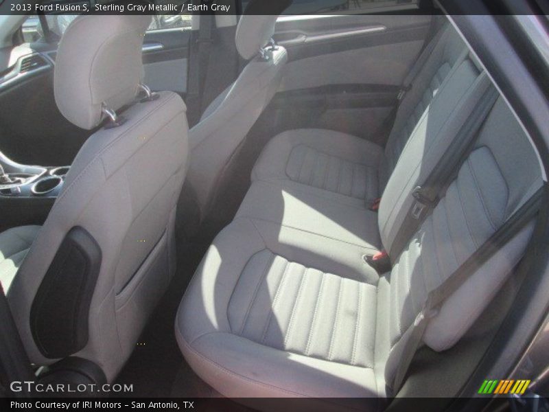 Sterling Gray Metallic / Earth Gray 2013 Ford Fusion S