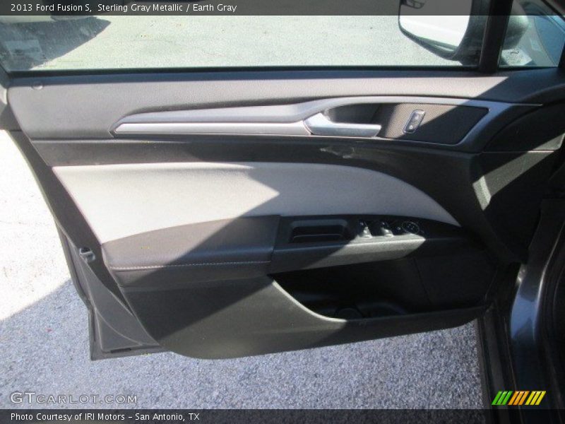 Sterling Gray Metallic / Earth Gray 2013 Ford Fusion S