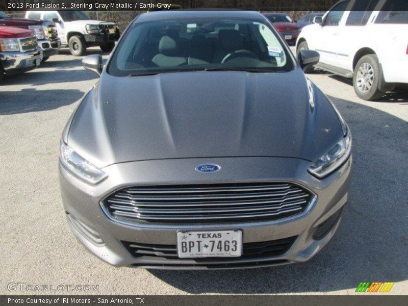 Sterling Gray Metallic / Earth Gray 2013 Ford Fusion S