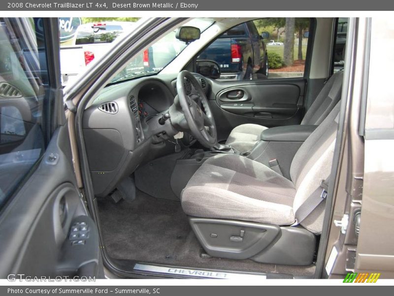 Desert Brown Metallic / Ebony 2008 Chevrolet TrailBlazer LT 4x4